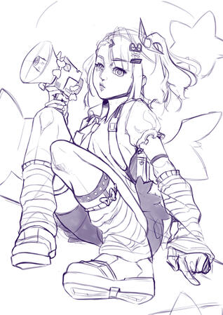 Full body Sketch